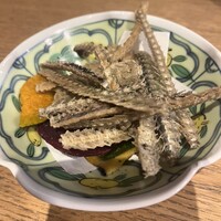 ひつまぶし 登河 那古野本店 - 骨せんべい