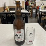 力餅食堂 - ビール(大瓶)/600円♪