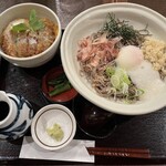 Sojibou - かつ丼と選べるそばの定食