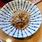 焼酎と手しごと料理の店　まさや - 白滝ザーサイ白菜ペペロンチーノ
