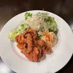 トラットリア ヴォーノ - タコのフリット　タルタル添え