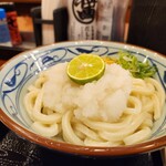 Marugame Seimen - おろし醤油大(630円)です。