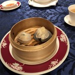 中国料理 仙雲 - エビホタテ餃子、小籠包