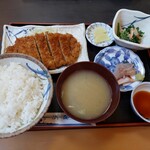 Ajidokoro Hamamasu - とんかつ定食
