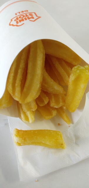 ミニストップ 静岡中田店 で Xフライドポテト と 手巻