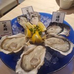 MICHI FISH&OYSTER - 生牡蠣３種盛りAセット