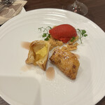 パスタとワインのお店 Piacere - アップルパイ