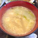 さくら本店 - (ﾗﾝﾁ)さくら定食 具だくさん味噌汁　2024.3.6