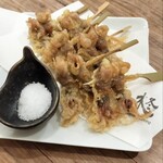 Japanese dining - ほたるいか天ぷら