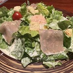 すし土風炉 - 生ハムシーザーサラダ