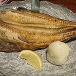 すし土風炉 - 特大ほっけ焼き