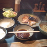 八竹亭 - ポークロース炒め定食