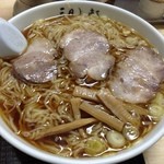 三日月軒 - ラーメン大盛り