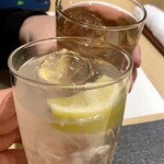 北新地 鮨 栞庵 やましろ - 乾杯