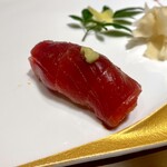 北新地 鮨 栞庵 やましろ - 漬けマグロ