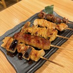 Ebisu - 焼き鳥5本盛り合わせ