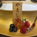 北新地 鮨 栞庵 やましろ - デザートアップ