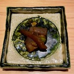 鮨処 池上 - アオリイカ三升漬け