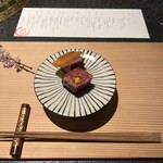 日本焼肉はせ川 別亭 - 辛子醤油、唐墨