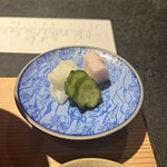 日本焼肉はせ川 別亭 - 自家製の糠漬け