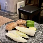 立石ホルモン 和敬 - 野菜焼き