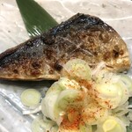 Akebono - 鯖の塩焼き　おろしじゃなく一味ネギが良いです