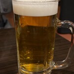 Akabane Sembero Taishuu Sakaba Nikumareya - 生ビール490円