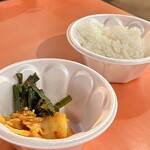 Kinryuuramennamba - セルフで無料のキムチとご飯