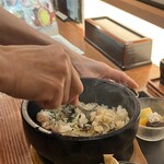 軍ちゃん - カニ味噌混ぜた時の香りがたまらない！