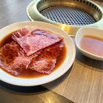 焼肉の名門 天壇 - 上ロース、天壇ロース