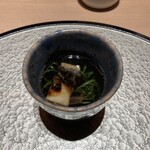 Tempura Azabu Yokota - 鰻濃厚スープ