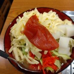 鉄板焼 もんじゃ焼 えにし - 明太子もちチーズもんじゃ