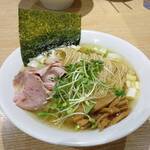 一番だしラーメン しんせん - 白醤油中華そば