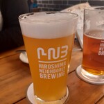 クラフトビールと炭火 はればれ - サマーヴァイツェンかな？