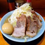 ラーメン 盛太郎 - チャーシュー麺　1,000円（野菜マシマシ、薄味）