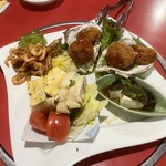 台湾薬膳料理 青葉 - 前菜盛合せ（2人前）