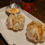 和食処　田舎家 - にんにく揚げ