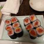 金太楼鮨 - 鉄火巻き これはほんの一部でみんな勝手に頼んでましたよ(笑)