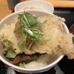 釜あげうどん はつとみ - とり天丼