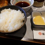 Kumasotei - ご飯、香の物