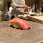 鮨白 - 宮城県の天然本マグロの中トロ