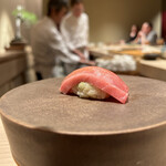 鮨白 - 宮城県の天然本マグロの大トロ