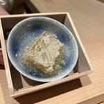 鮨白 - 蜂蜜のデザート