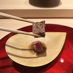 鮨白 - 黒毛和牛のサイコロステーキ