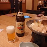 Okawasou - 中瓶ビールサッポロ黒ラベル825円