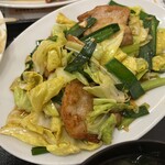 わ楽 - ニラ豚炒め