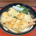 麺家 - 天ぷら玉子入り