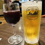 こもつ商店 - 先ずはパンゴリン･シラーズのワインで乾杯！