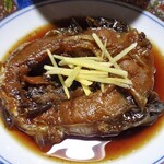 玉の湯旅館 - 夕食（鯉の旨煮）