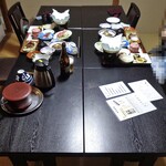 玉の湯旅館 - 夕食会場の個室